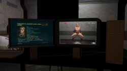 3d call_of_duty claudia_doumit cum_in_pussy dripping_cum farah_karim female interrogation interrogation_room pussy rape standing_sex