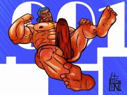 1boy abs almost_naked almost_nude armpit armpits ass balls balls_outline balls_peek balls_under_clothes ballsack bara bara_ass beard beard_stubble big_muscles big_pecs big_pectorals big_penis blue_hair bodybuilder buff buff_male bulge chest_markings chest_tattoo daddy detailed_bulge dilf erect_nipples erect_penis erection erection_under_clothes erection_under_clothing eyebrow_cut facial_hair facial_scar fantastic_boyfriends:_legends_of_midearth flexing flexing_arm flexing_bicep full_body fundoshi gay hair hairless_armpits holding_knee housamo hunk japanese_clothes japanese_clothing jormungand_(fantastic_boyfriends) jormungandr_(tokyo_afterschool_summoners) large_pecs large_pectorals lying lying_on_back male male_focus male_only male_underwear masculine_male mature mature_male moustache muscles muscular muscular_arms muscular_chest muscular_legs muscular_male muscular_thighs mustache_stubble nipples nipples_outside noctus-windseeker open_legs open_mouth pecs pectorals penis penis_outline penis_under_clothes ponytail red_fundoshi red_male_underwear red_underwear scar scar_across_eye scar_on_face short_hair smile smiling smiling_at_viewer solo solo_male spread_legs spreading_legs strong_male strongman_waist stubble tanned tanned_body tanned_male tanned_skin thick_eyebrows thick_legs thick_thighs thighs tied_hair tokyo_afterschool_summoners tokyo_houkago_summoners tongue tongue_out topless underwear underwear_only wink winking winking_at_viewer yaoi