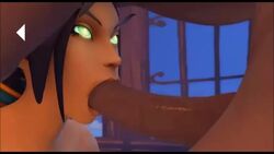 3d animated blood_elf deepthroat face_fucking fellatio female large_penis oral runiclodges sound tagme video world_of_warcraft