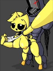 toy chica (fnaf) from five nights at freddy's by madrs