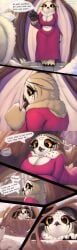 1boy 1boy1girl 1girls 2d 2d_(artwork) animal anthro breasts clothing dialogue dialogue_bubble english_text female high_quality holly_(thousandfoldfeathers) humanoid humanoid_breasts humanoid_hands lonely male male/female offscreen_character offscreen_male owl owl_girl patreon_link patreon_username rabbit sad sad_face snow tagme tail tears tears_in_eyes tears_of_sadness text text_bubble thousandfoldfeathers twitter_link twitter_username yellow_eyes