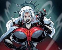 1girls ameizing_lewds big_ass big_breasts big_thighs breasts bust busty chest curvaceous curvy curvy_figure digital_media_(artwork) european_mythology female god goddess hela hela_(marvel_rivals) hela_(queen_in_black) hips hourglass_figure huge_ass huge_breasts huge_thighs large_ass large_breasts large_thighs legs marvel marvel_comics marvel_rivals mature mature_female mythology norse_mythology slim_waist symbiote thick thick_hips thick_legs thick_thighs thighs thor_(series) voluptuous waist wide_hips wide_thighs