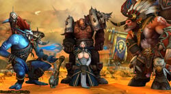 1girls 3boys 3d baine_bloodhoof blizzard_entertainment blue_skin bondage breasts clothed dreamswarart female garrosh_hellscream group horsecock human imminent_rape jaina_proudmoore multiple_boys nipples orc restrained ripped_clothing tauren troll_(warcraft) troll_male vol'jin warcraft world_of_warcraft