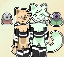 .3 1boy 2boys 2femboys 2furries :3 androgynous animal_genitalia blush bra cat_boy cat_ears cat_tail catboy catsune chastity_cage chastity_device cleavage close-up close_up closed_eyes crop_top domestic_cat duo duo_focus duo_male embarassed english_text feline femboy femboy_only flat_chastity_cage fox_tail full_body fur furry furry_only genitals green_skin hand_warmers harry_(sh4rdz) hoodie kitsune_tail large_tail male male_only markings one_eye_covered original original_character penis pixel_(artwork) pixel_art purple_clothing self_upload sh4rdz_(artist) small_penis star star_(symbol) stylized_chastity_cage tagme thick thighhighs thighs vi_(sh4rdz) virus
