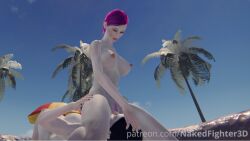 3d 3d_hentai_beauties 3d_model 3dx big_breasts big_nipples breasts dominant_female domination dominatrix facesitting female game game_over game_screenshot gameplay hard_nipples lesbian_domination lesbian_sex oral_sex pale-skinned_female pale_skin pink_hair summer yuri