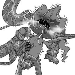 1boy anal banette black_and_white cum doll generation_3_pokemon ghost handjob humanoid humanoid_male interspecies kaaku male male_focus male_only monster nintendo penis pokemon pokemon_(species) rape sweat tagme tentacle tentacle_monster tentacle_penetration