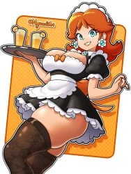 princess daisy from mario (series) by nyazuliart