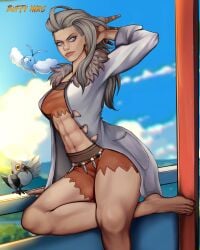 professor sada (pokemon) from nintendo by buffy maris