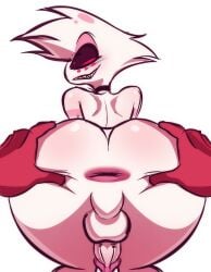 1boy angel_dust_(hazbin_hotel) anthro anthro_only anus anus_focus anus_peek ass ass_focus ass_grab ass_up asshole backsack balls ballsack big_ass bubble_ass bubble_butt disembodied_hands fat_ass femboy femboy_focus femboysub fleshpie669 hazbin_hotel male penis pov pov_crotch pov_hands pov_male presenting presenting_anus presenting_ass presenting_penis spread_anus spread_ass spread_butt spread_legs spreading spreading_ass thick_ass