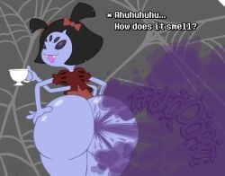 muffet from undertale by sorollos