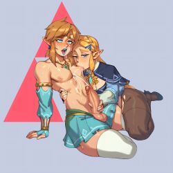 gerudo link from breath of the wild by hotsteam