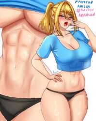 samus aran from metroid by anisdrawn