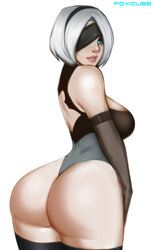 yorha 2b from nier by foxicube