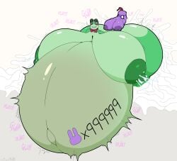 2026 absurd_res ambiguous_penetration amphibian anthro areola belly belly_inflation big_breasts big_butt bite biting_lip black_eyes bodily_fluids bow_tie breasts butt cum cum_inflation cum_inside cum_overflow digital_media_(artwork) duo english_text excessive_cum excessive_genital_fluids female female/female female_penetrated female_penetrating female_penetrating_female frog genital_fluids glitch_productions green_areola green_body green_nipples hi_res huge_breasts huge_butt hyper hyper_breasts hyper_butt hyper_pregnancy inflation jax_(tadc) lactating lagomorph leporid mammal milk narrowed_eyes nipples non-mammal_breasts nude onomatopoeia penetration pregnancy_tally pregnant purple_areola purple_body purple_nipples rabbit ribbit_(tadc) sex smile sound_effects stemingbunbun text the_amazing_digital_circus tongue tongue_out trans_(lore) trans_woman_(lore)