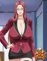 ai_assisted ai_generated cleavage_(game) coug ichinose_sayaka stable_diffusion