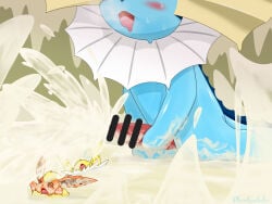 4:3 ambiguous_gender animal_genitalia animal_penis blush bodily_fluids censor_bar censored cum cum_everywhere cum_explosion cum_flooding cumshot dorsal_frill drowning_in_cum eeveelution ejaculation excessive_cum excessive_genital_fluids extreme_size_difference feral flareon frill_(anatomy) generation_1_pokemon genital_fluids genitals group hi_res hyper hyper_cum ineffective_censorship jolteon kenikenikeke larger_ambiguous larger_feral macro macro_ambiguous macro_feral male masturbation messy micro micro_abuse micro_ambiguous micro_feral neck_frill nintendo open_mouth penile penile_masturbation penis pokemon pokemon_(species) signature size_difference smaller_ambiguous smaller_feral spiral spiral_eyes sweat tail tail_frill tongue vaporeon