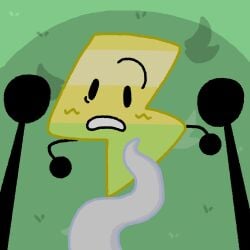 battle_for_dream_island bfdi big_penis blush disembodied_hands gay lightning_(bfdi) object_shows offscreen_character penis shadow size_difference snowball_(bfdi) surprised tentacle_penis yaoi