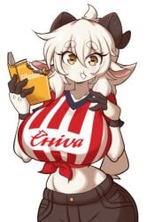 big_breasts breasts chiva_(lucyfercomic) cleavage female furry huge_breasts lucyfercomic tagme thick_thighs wide_hips