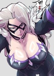 1boy 1girls 2026 2d 2d_(artwork) alluring beautiful_woman big_breasts black_cat_(marvel) black_cat_(marvel_rivals) bodysuit breasts bursting_breasts choker cleavage collar comic_hand curvaceous curvaceous_body curvaceous_female curvaceous_figure curvy curvy_body curvy_female curvy_figure domino_mask earrings enticing eyemask felicia_hardy female green_eyes huge_breasts large_breasts light-skinned_female light_skin looking_at_partner looking_at_viewer male marvel marvel_comics marvel_rivals mask masked masked_female masked_male massive_breasts mature_woman peter_parker purple_lipstick seducing seductive seductive_look seductive_pose shiny shiny_breasts shiny_skin skin_tight spider-man spider-man_(series) superhero superheroine teasing teasing_partner teasing_viewer temptation tempting tempting_viewer thick_breasts tight_clothes tight_clothing tongue tongue_out voluptuous voluptuous_female white_fur white_hair