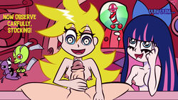 anoningen chuck_(psg) honekoneko_(psg) panty_&_stocking_with_garterbelt panty_anarchy stocking_anarchy tagme