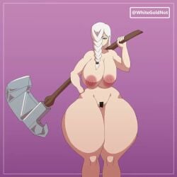 animated huge_breasts huge_thighs mei_mei_(jujutsu_kaisen) tagme thick_thighs video walk_cycle whitegoldnot wide_hips
