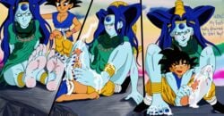 cracked_dragon_ball cum cum_on_feet demon_girl dragon_ball dragon_ball_gt evil_dragon footjob goku imasourlemon liu_xing_long oceanus_shenron oceanus_shenron_(princess_oto) saiyan shadow_dragon son_goku son_goku_(young)