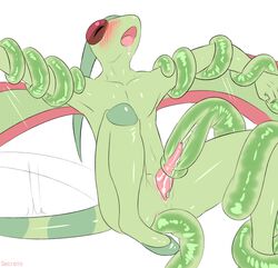 2019 anal anal_sex anthro blush cum dragon drooling erection flygon male male_only nintendo open_mouth penetration penis pokémon_(species) pokemon pokemon_(species) saliva scalie secrets-from-dark simple_background sketch solo tentacle video_games white_background wings