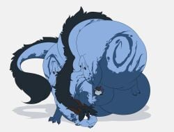 ambiguous_gender animal_genitalia anthro balls big_balls big_butt butt canid canine canis cock_transformation comfy digital_media_(artwork) domestic_dog dragon duo extreme_size_difference feral fur genitals hair huge_balls huge_butt husky hyper hyper_balls hyper_genitalia imminent_transformation macro male mammal micro mythological_creature mythological_scalie mythology nordic_sled_dog nude robertge rykuta scalie sheath sheath_play sheath_vore size_difference smile somedogthing spitz tail thick_thighs transformation vore wings