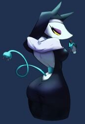 1girls 2026 alternate_version_available ass back_cutout breasts deltarune deltarune_chapter_2 deltarune_chapter_5 female female_only tagme tagme_(artist) tasque_manager_(deltarune) tasque_manager_(nun) thighs