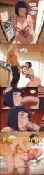 1boy 1girls abs ai_generated amnesiastudios ass_ripple ass_slap ass_smack balls balls_grab bandaged_arm bangs bed bedroom big_ass big_breasts big_cock big_penis black_hair black_pants blonde_hair blowjob blue_eyes blush boruto:_naruto_next_generations byakugan canon_couple cleavage clenched_teeth cock cock_worship comic comic_page corset cum cum_in_pussy cum_inside cum_splatter cum_string curvy curvy_female curvy_figure dominant_male fat_ass female from_behind handjob high_heels huge_cock husband_and_wife hyuuga_hinata in_bed interior kitchen kneeling large_breasts lingerie looking_at_another looking_back male_on_female married_couple muscular muscular_male naruto naruto_(series) no_pupils orange_jacket panties penis robe saliva saliva_trail short_hair slurp slurping smacking_ass small_waist smirk speech_bubble submissive_female tongue tongue_out tongue_out_blowjob uneven_eyes uzumaki_hinata uzumaki_naruto vaginal vaginal_penetration voluptuous voluptuous_female wide_hips wide_thighs