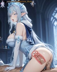 1boy 1girl 1girls adult adult_female ahe_gao ahegao ahegao_face ai_generated archon bare_shoulders big_breasts blue_eyes boobs braid braided_hair breasts bust busty busty_female busty_girl cock cowgirl_position creampie cross_section crystal cum cum_drip cum_in_pussy cum_inside cumdrip cumshot dick drip dripping dripping_cum earrings ejaculating_cum ejaculation elbow_gloves elf elf_ears elf_female elf_girl empress fatui female fur_trim genshin_impact girl girl_on_top gloves goddess headdress ice internal internal_cumshot large_breasts light_blue_eyes long_hair machine_muse male mature mature_body mature_female mihoyo open_mouth orgasm orgasm_face penis platinum_blonde_hair pointy_ears pussy pussy_juice queen riding riding_cock riding_penis rolling_eyes royal russian russian_female semen sexy sexy_body silver_hair snezhnaya_girls solo_focus sperm tits tongue_out tsaritsa_(genshin_impact) uncensored vagina vaginal vaginal_insertion vaginal_penetration vaginal_sex watermark wet_pussy womb x-ray