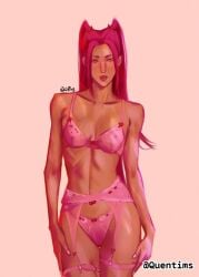1girls 2d 2d_(artwork) 2d_artwork background bare_arms bare_chest bare_hands bare_hips bare_midriff bare_shoulders bare_skin bare_thighs belly belly_button bra breasts brown-skinned_female brown_skin brown_skinned_female collarbone curvaceous curvaceous_body curvaceous_female curvaceous_figure curvaceous_hips curvy curvy_body curvy_female curvy_figure curvy_hips digital digital_art digital_drawing digital_drawing_(artwork) digital_media digital_media_(artwork) drawing exposed exposed_arms exposed_chest exposed_hips exposed_midriff exposed_shoulders exposed_skin exposed_thighs female female_focus female_only fingernails fingers fit_female garter_belt garter_straps groin half_naked half_nude hand_on_leg hand_on_own_leg hand_on_own_thigh hand_on_thigh hands_on_legs hands_on_own_legs hands_on_own_thighs hands_on_thighs inframammary_fold kpop_demon_hunters lean_figure legs_closed legs_together linea_alba long_hair looking_at_viewer matching_underwear midriff mira_(kpop_demon_hunters) monotone_background naked naked_female naked_woman narrow_waist navel nude nude_female nudity one_color_background panties parted_bangs partially_exposed_vulva partially_undressed partially_visible_vulva pink-eyed_female pink-haired_female pink_background pink_bra pink_eyes pink_garter_belt pink_garter_straps pink_hair pink_hair_female pink_panties pink_underwear plain_background portrait posing posing_for_the_viewer posing_naked posing_nude quentims ribcage ribs semi_nude shoulders skinny skinny_female skinny_girl skinny_waist slender_body slender_waist slim_female slim_waist small_boobs small_breasts small_tits small_waist solid_color_background solo standing stomach thighs thighs_together thin_female thin_waist tied_hair tiny_breasts tiny_tits touching_leg touching_legs touching_own_leg touching_own_legs touching_own_thigh touching_own_thighs touching_thigh touching_thighs twintails twintails_(hairstyle) underwear underwear_only upper_body wide_hips