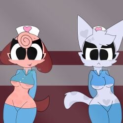 animal_hospital cute fuck head_nurse_(animal_hospital) nurse_(animal_hospital) roblox roblox_game sexy