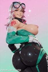 ai_generated alisai752 big_ass big_breasts big_butt black_cat_(marvel) black_cat_(marvel_rivals) black_cat_(wild_card) felicia_hardy female huge_ass huge_breasts huge_butt male marvel marvel_rivals tagme