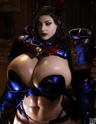 1girls 3d alcina_dimitrescu big_ass big_breasts big_thighs bimbo breasts breasts_bigger_than_head bursting_breasts capcom chest crossover curvaceous curvy curvy_figure enormous_breasts female games_workshop gigantic_breasts hips huge_ass huge_breasts huge_thighs large_ass large_breasts large_thighs legs light-skinned_female light_skin massive_breasts mature mature_female milf pale-skinned_female pale_skin resident_evil resident_evil_8:_village round_breasts rude_frog slim_waist thick thick_hips thick_legs thick_thighs thighs voluptuous waist warhammer_(franchise) warhammer_40k wide_hips
