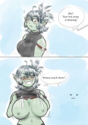 artist big_breasts fantasy goblin goblin_female meme nsfw oc shortstack shortstack_female sombresnuances
