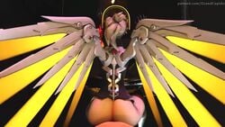 10_seconds 1boy 1girls 3d angela_ziegler animated ass blender blonde_hair car club female grand_cupido male mercy overwatch overwatch_2 pov public sex shorter_than_10_seconds sound tagme video wings