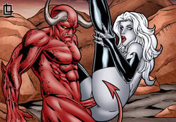 ass balls big_ass big_balls big_butt big_muscles big_penis black_legwear color comic demon female grumpy horns huge_ass huge_balls huge_butt huge_cock huge_muscles huge_testicles lady_death leandro_comics leg_grab leg_lift legs legs_apart legs_held_open legs_together legs_up legwear lipstick lucifer_(lady_death) male missionary missionary_position moan moaning muscles muscular muscular_male penis pussy red_background red_lipstick red_skin stepfather_and_stepdaughter tail testicles vaginal_insertion vaginal_penetration vaginal_sex veiny_penis white_eyes white_hair white_skin yellow_eyes
