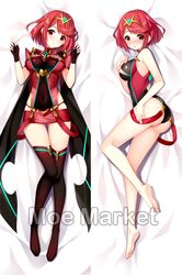 1girls armor ass bangs blush breasts competition_swimsuit daki-makura dakimakura dakimakura_design female gem hair_ornament headpiece highres jewelry moe_market nintendo nipples nude one-piece_swimsuit pussy pyra red_eyes red_hair red_shorts resized short_hair short_shorts shorts shoulder_armor shy swept_bangs swimsuit thighhighs tiara uncensored upscaled watermark xenoblade_(series) xenoblade_chronicles_2