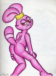 2008 anthro bear cartoon_network cat chowder chowder_(series) furry hybrid panini pink_body pink_fur rabbit tagme