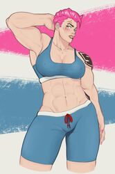 zarya from blizzard entertainment by romeoblue