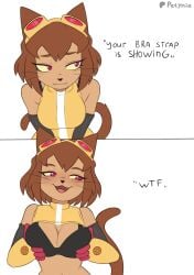 Bra Strap Is Showing (Meme) Rule 34 Image