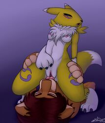 digimon digimon_(species) felid female haiiromon lion mammal pantherine renamon zilvus