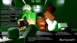 2boys 2femboys 2futas 3d catboy containment dark-skinned_futanari dummy_(roblox) experiment femboy femboy_penetrated futa_on_femboy futa_on_male futanari futanari_penetrating futanari_penetrating_male green-skinned_futanari roblox roblox_avatar robloxian scp_foundation succubi urfavioletv_(artist) white-skinned_femboy