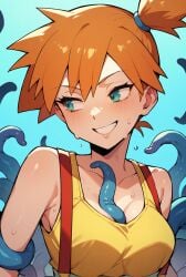 ai_generated c4n3c0 imminent_sex kasumi_(pokemon) misty_(pokemon) pokemon tentacle tentacle_sex