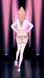 1girls 3d 9:16 animated ass ass_shake bleached bleached_clothing blonde_hair breasts checkered_jacket checkered_skirt choker earrings female female_focus female_only from_behind from_front gyaru hands_on_waist heart-shaped_cutout high_heels high_leg_thong hip_sway kitagawa_marin kksallyear koikatsu large_breasts light-skinned_female long_hair looking_at_viewer looping_animation microskirt nipple_cutout nipples nipples_visible_through_clothing pink_hair_tips pleated_skirt ponytail ribbons see-through_clothing see-through_stockings see-through_thong see-through_top shorter_than_30_seconds silver_penis slutty_outfit sono_bisque_doll_wa_koi_wo_suru stockings tagme thong tubetop two-tone_hair vertical_video video walk_cycle walking walking_away walking_towards_viewer white_belt white_choker white_fingerless_gloves white_fingernails white_heels white_jacket white_microskirt white_sleeves white_stockings white_thong white_tube_top wink winking_at_viewer