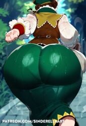 ai_generated ass_bigger_than_head big_butt capcom female forest guild_girl guildmarm_(monster_hunter) huge_ass large_ass monster_hunter monster_hunter_4 patreon patreon_url patreon_username public sinderellaart sweat thiccwithaq_(ai_style) thick thick_ass thick_legs thick_thighs voluptuous voluptuous_female walk walking