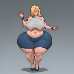 ai_generated bare_shoulders big_breasts blonde_hair boruto:_naruto_next_generations bottom_heavy civitai curvaceous curvy curvy_female curvy_figure fat_ass fat_breasts fat_tits high_heels ino_yamanaka long_hair naruto naruto_shippuden overboob round_ass shiin_(ai_generated) sideboob skirt tank_top thick_ass thick_legs thick_thighs top_heavy underboob