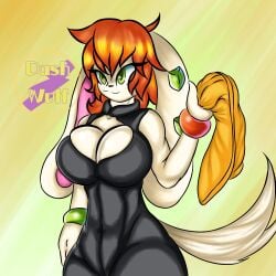 anthro big_breasts canine dash_wolf female female_protagonist freedom_planet freedom_planet_2 milla_basset video_games