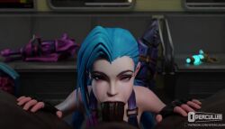 1boy 1boy1girl 1girls 3d absurdly_large_cock animated big_penis blue_hair braided_twintails clothed cute dark-skinned_male dark_skin deepthroat eye_contact fellatio female gun huge_cock interracial jinx_(league_of_legends) kneeling kneeling_oral_position league_of_legends league_of_legends:_wild_rift light-skinned_female light_skin long_penis looking_at_viewer male male/female no_gag_reflex operculum oral penis petite pov riot_games sitting skinny sliding sliding_down_throat slim small_breasts sound subway subway_train tagme teenager throat_fuck throat_noise twintails video wink